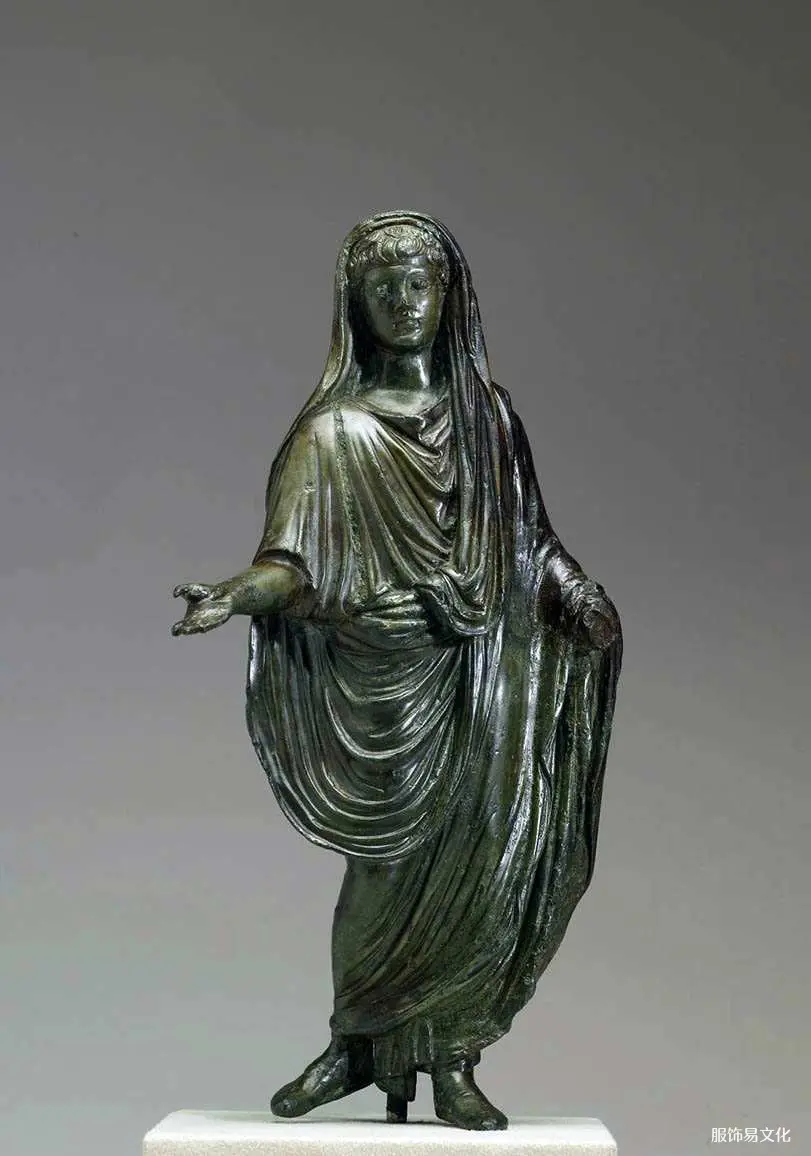 天才托加青铜雕像