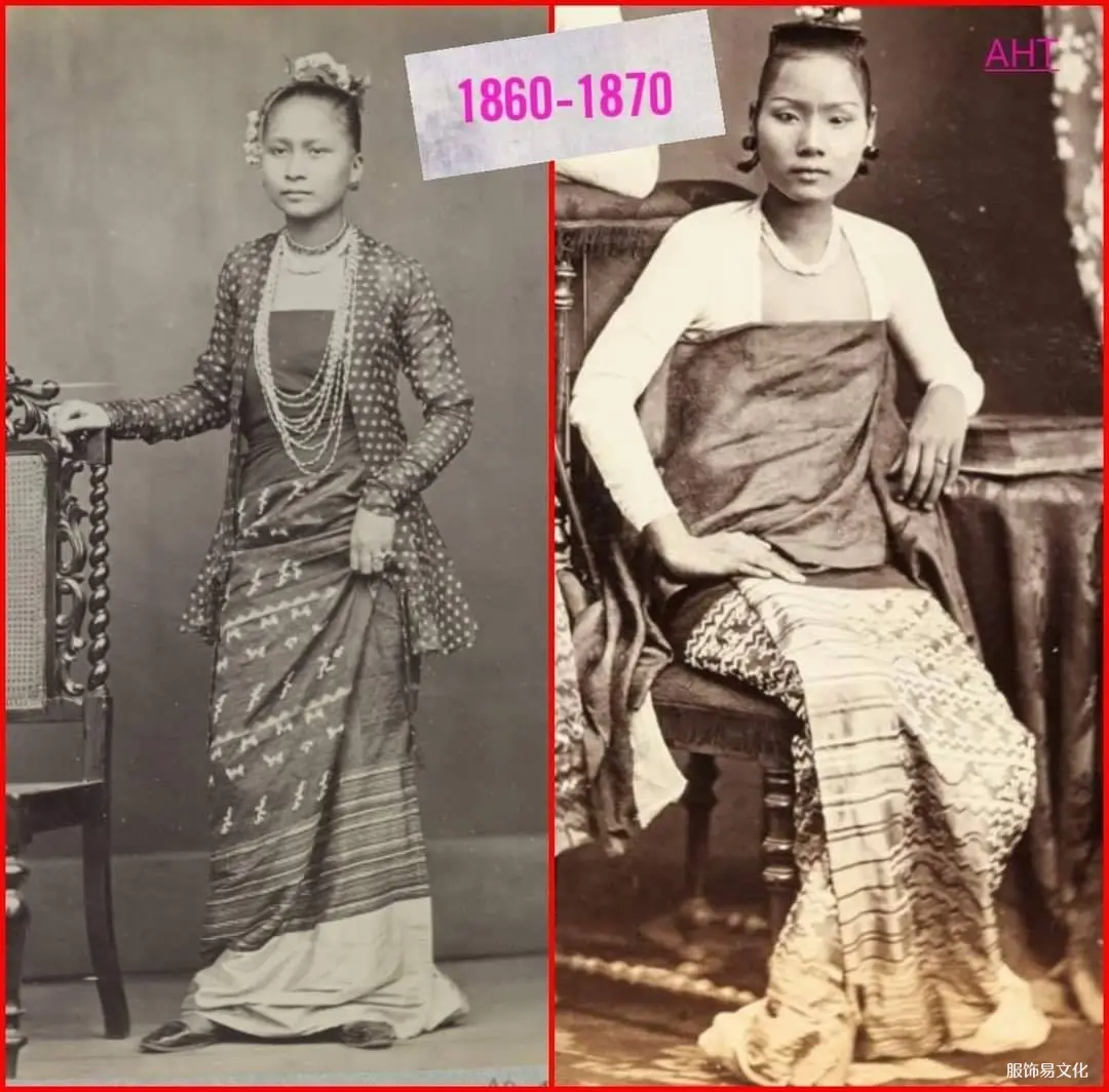 缅甸1860-1870年服装特点