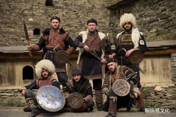 格鲁吉亚赫夫苏尔人的服装