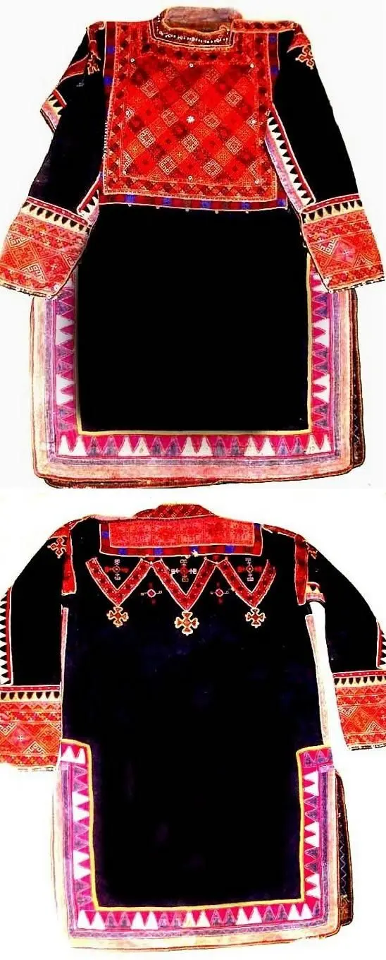 格鲁吉亚赫夫苏尔人的服装