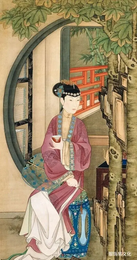 汉服图画——清朝十二美女