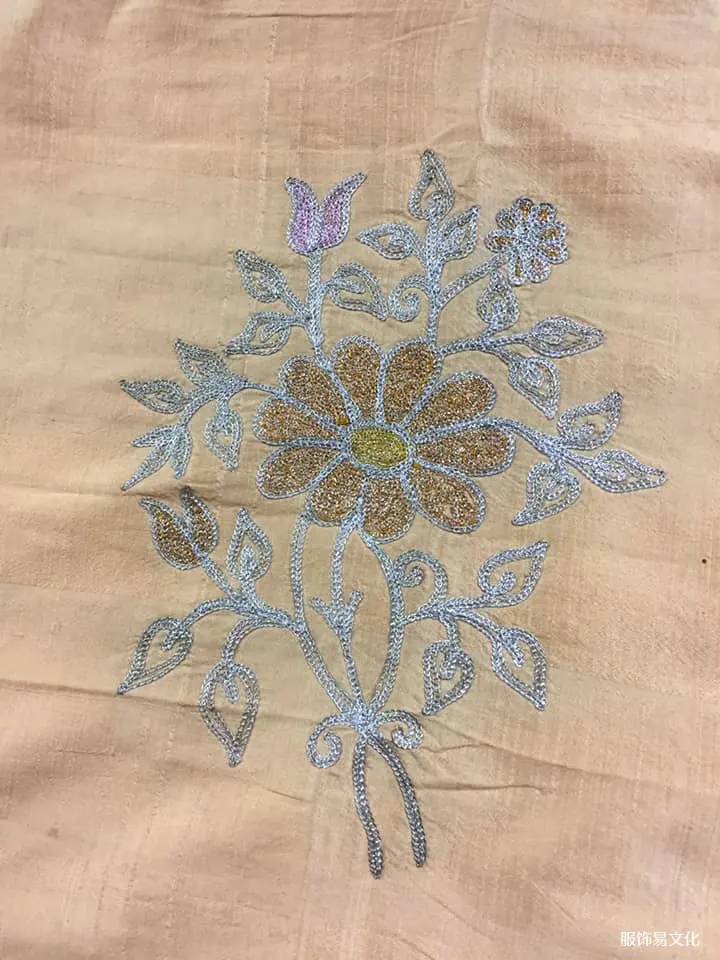 缅甸手工刺绣工艺