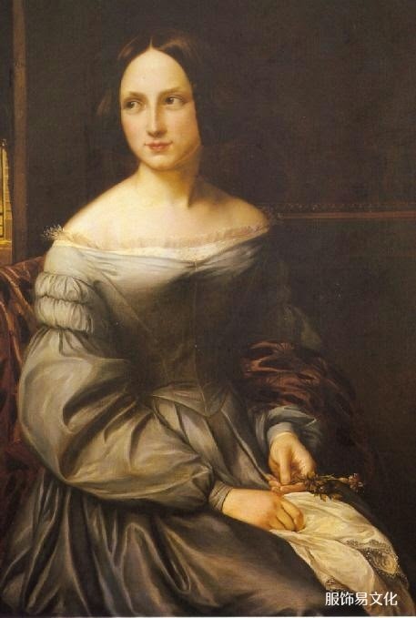 浪漫主义女装1836-1842：慵懒的六年