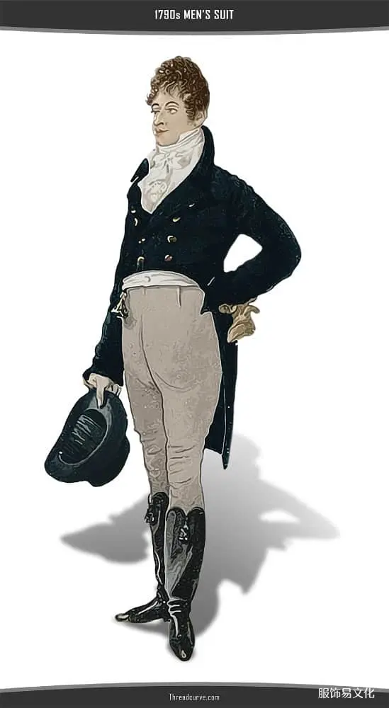 乔治“博”布鲁梅尔的漫画。