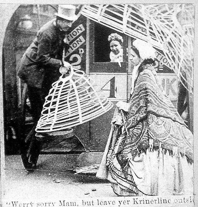 裙撑的结构和变化