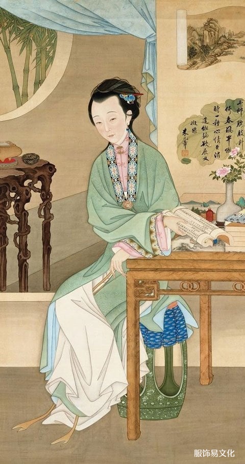 汉服图画——清朝十二美女