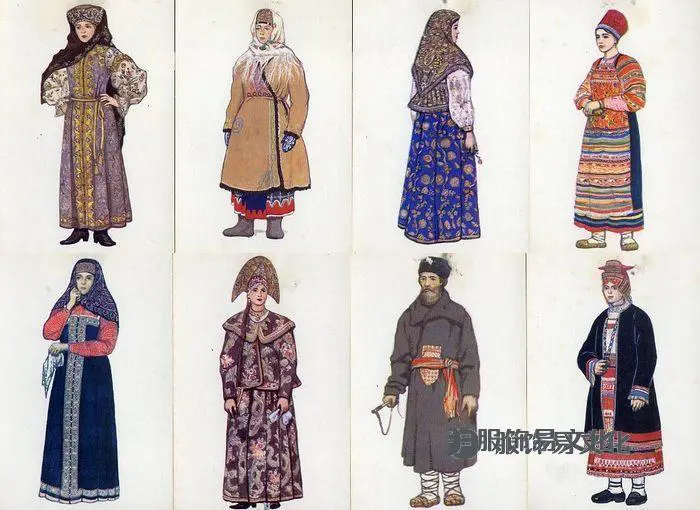 农民的衣服是用廉价的布料制成的