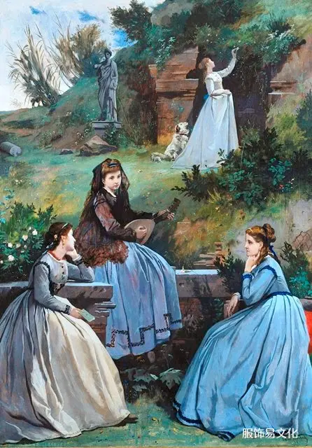 浪漫主义时期1862-1869：最后的裙撑