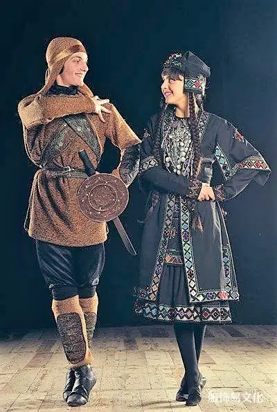 格鲁吉亚赫夫苏尔人的服装