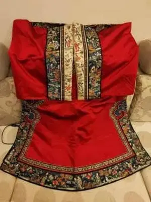 清代服饰袖口绣的历史 - 万绣