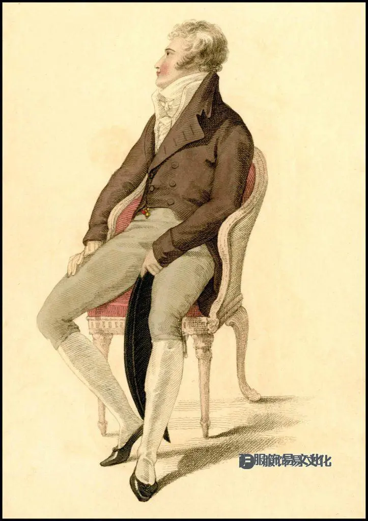 绅士礼服 ackermanns 板 1810