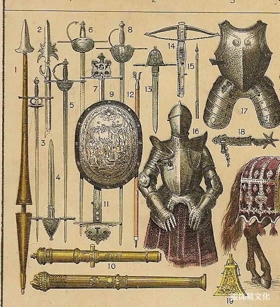 西班牙历史上的服装和武器。-17 世纪