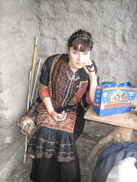 格鲁吉亚赫夫苏尔人的服装