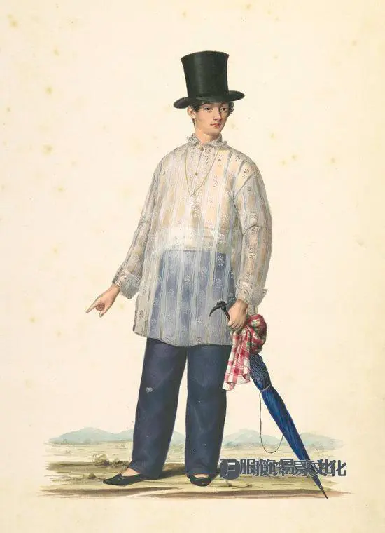 1840年菲律宾的时尚