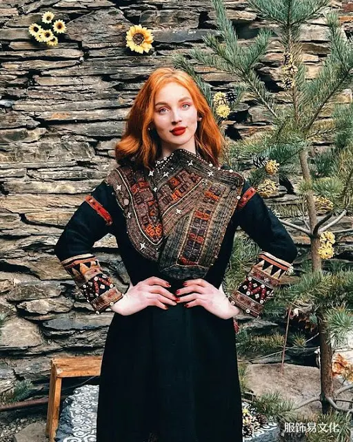 格鲁吉亚赫夫苏尔人的服装