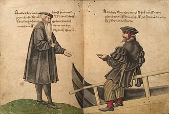 Trachtenbuch-克里斯托夫·韦迪茨 (Christoph Weiditz) 的服装书