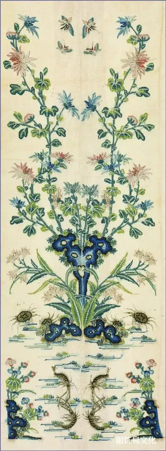 清代服饰袖口绣的历史 - 万绣