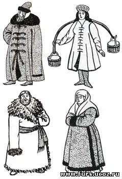 俄罗斯民间外衣和保暖服装