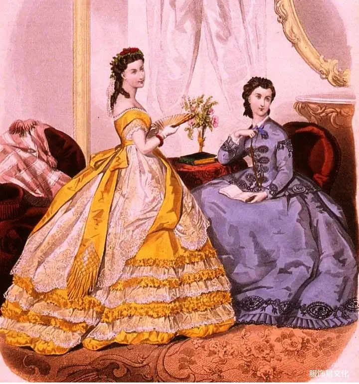 浪漫主义时期1862-1869：最后的裙撑