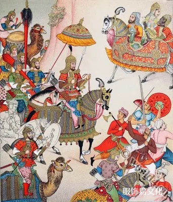 印度莫卧儿帝国-服装和时尚史