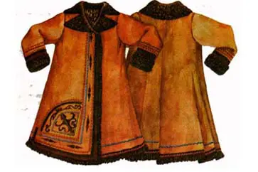 俄罗斯民间外衣和保暖服装