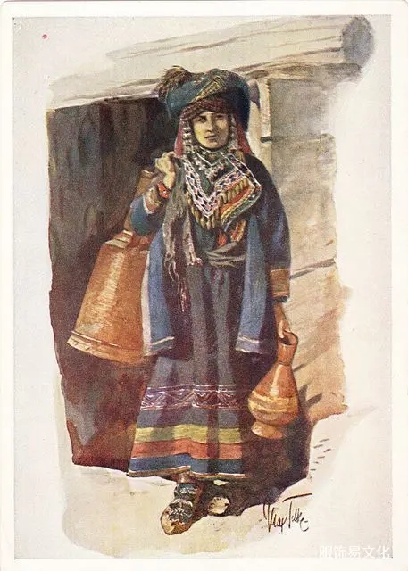 格鲁吉亚赫夫苏尔人的服装