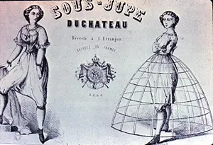 裙撑的结构和变化