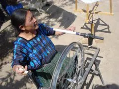 危地马拉的编织工具