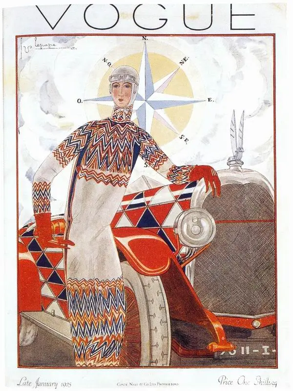 《时尚》封面,1925 年。