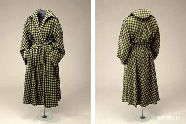 New Look风格的格纹大衣