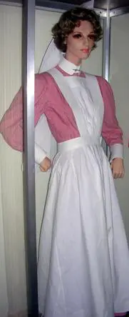 护士服装和帽子的演变史