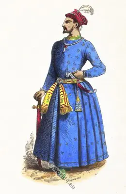 印度莫卧儿帝国-服装和时尚史