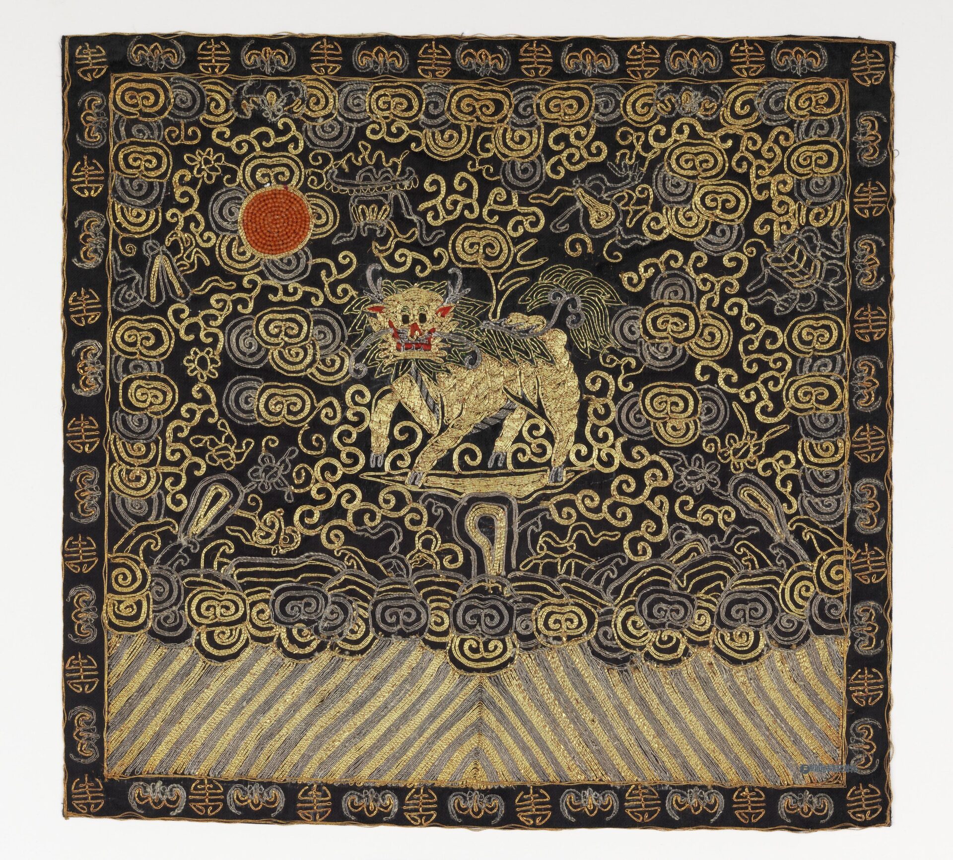 清朝时期官员纹样