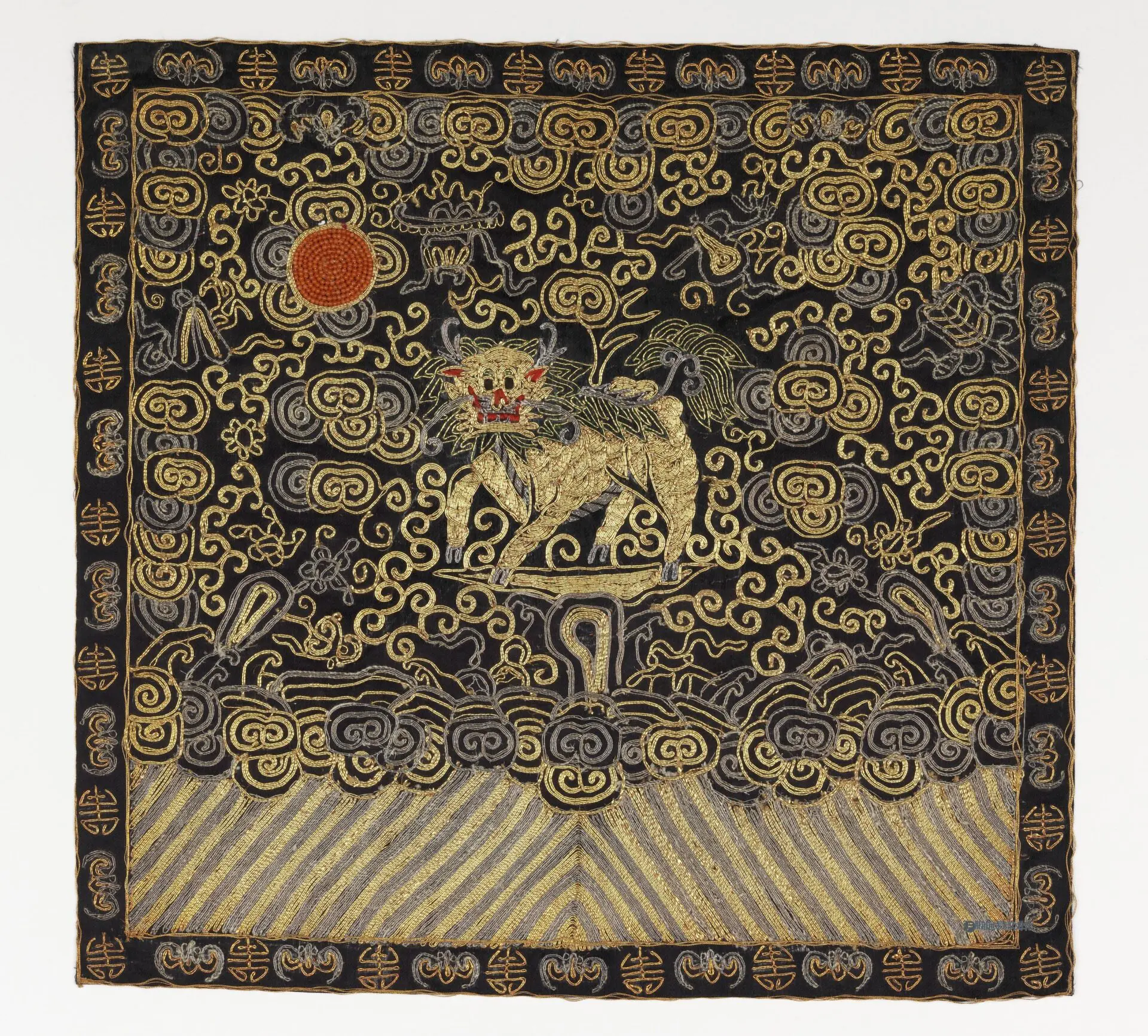 清朝时期官员纹样