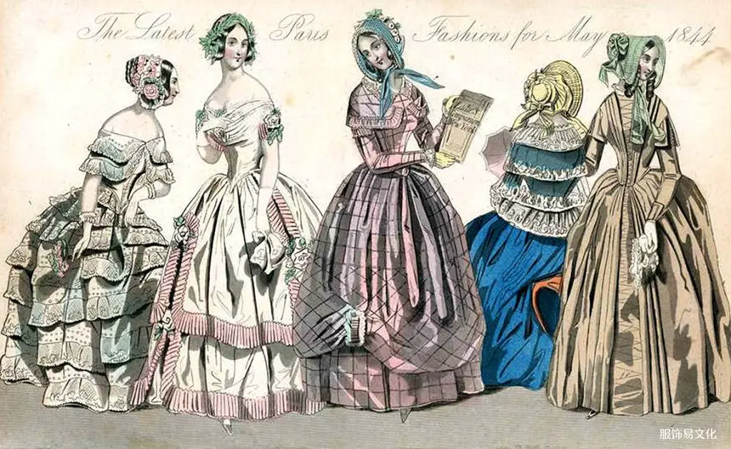 裙撑的结构和变化