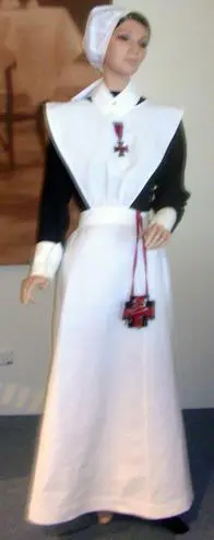 护士服装和帽子的演变史