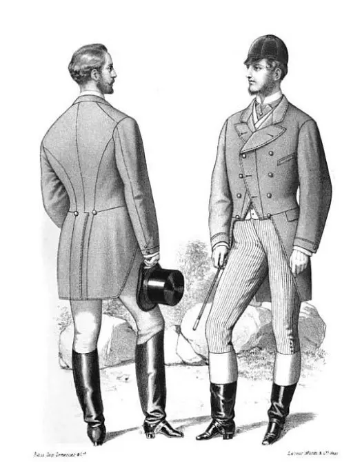 1870 年代的大杂烩：他和她的更衣室、沐浴、新娘嫁妆、维多利亚时代哀悼规则以及许多时尚插图