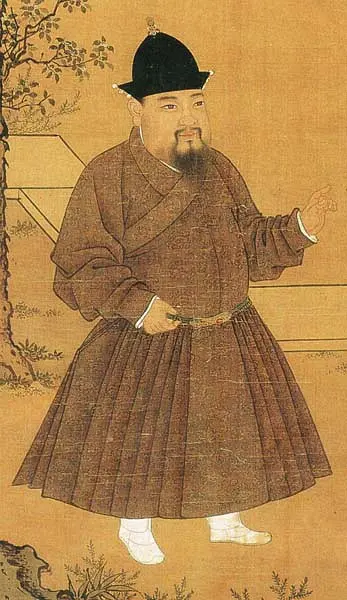 《明宪宗调禽图》局部（国家博物馆藏）