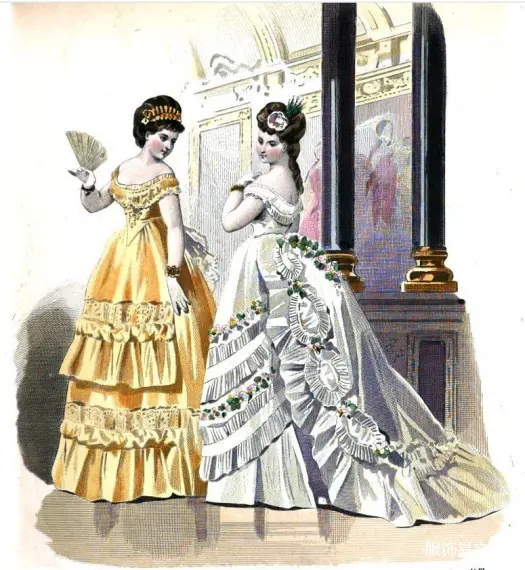 1870 年代的大杂烩：他和她的更衣室、沐浴、新娘嫁妆、维多利亚时代哀悼规则以及许多时尚插图