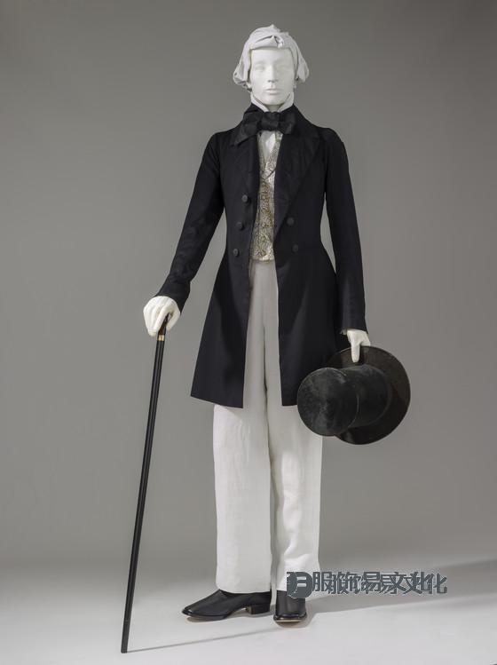 1852年礼服外套和裤子来自lacma