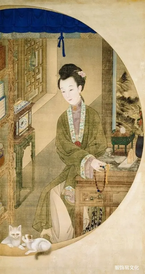 汉服图画——清朝十二美女