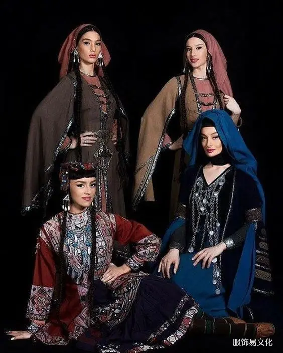 格鲁吉亚赫苏尔人的服装