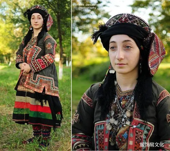 格鲁吉亚赫夫苏尔人的服装
