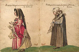 Trachtenbuch-克里斯托夫·韦迪茨 (Christoph Weiditz) 的服装书