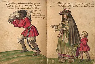 Trachtenbuch-克里斯托夫·韦迪茨 (Christoph Weiditz) 的服装书