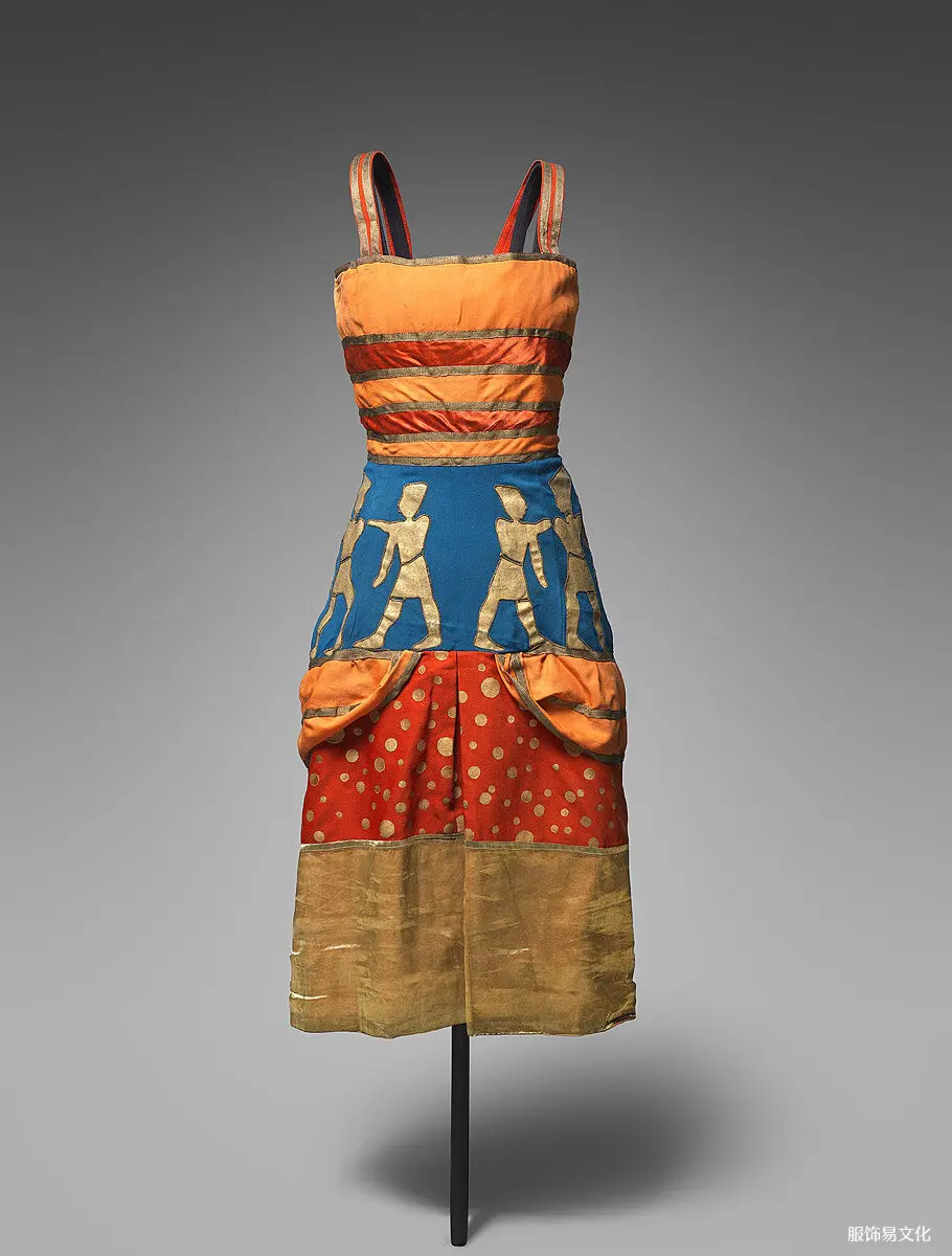Sonia Delaunay,芭蕾舞剧《埃及艳后》服装,1918 年。