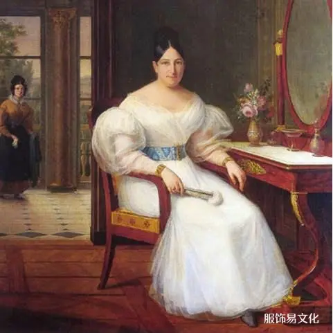 向浪漫主义服装的过渡（1820-1820）和第一种浪漫风格：球形服装（1828-1836）