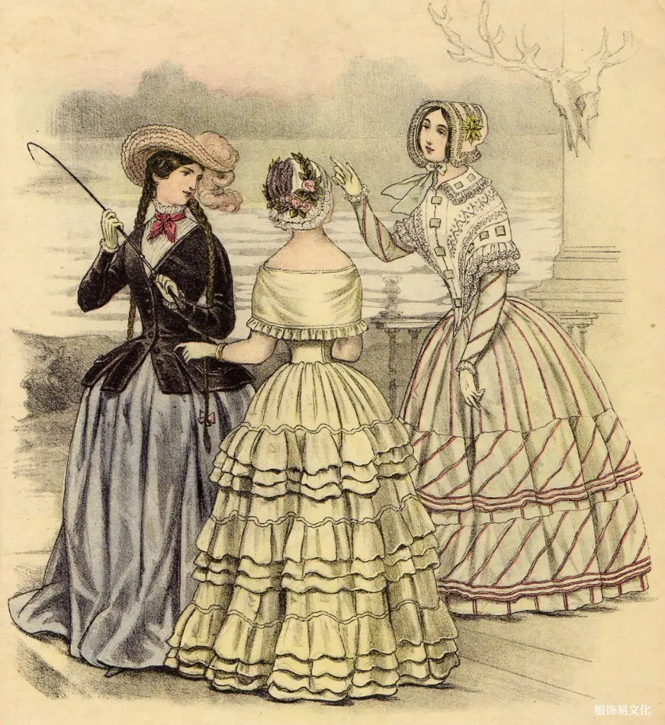 裙撑的结构和变化