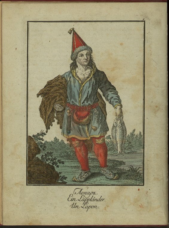 17 世纪的萨米服饰