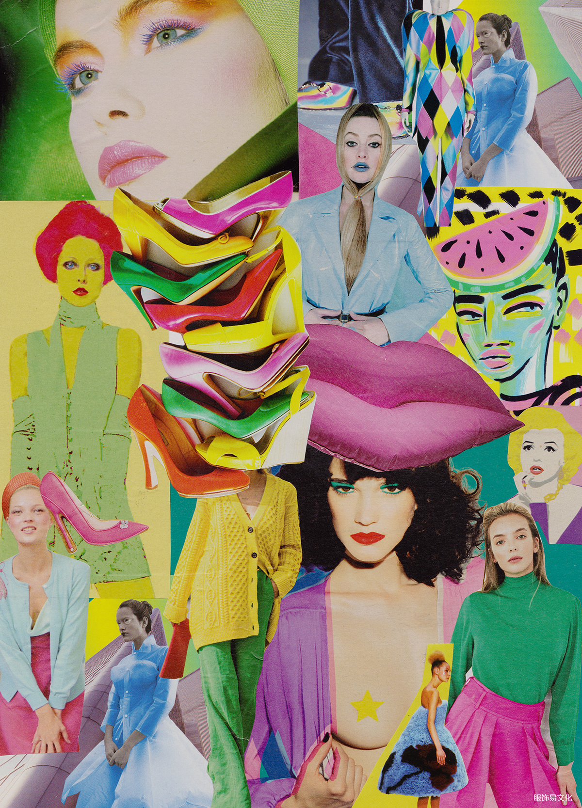 苏·罗杰斯的拼贴画